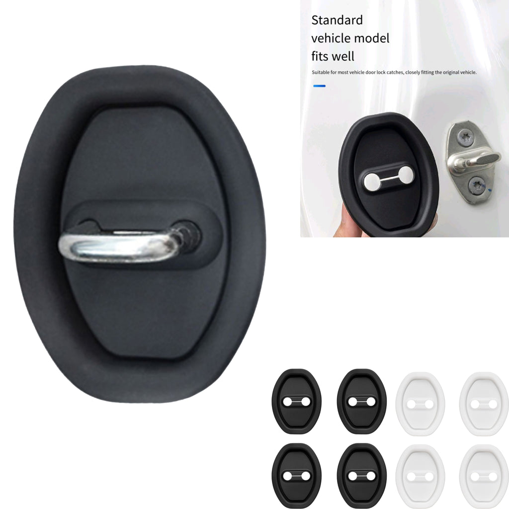 Anti Rattle Lock Cover Silicone Car Door Protector
