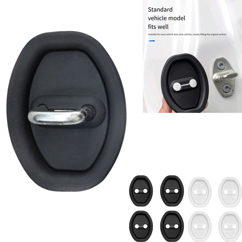 Anti Rattle Lock Cover Silicone Car Door Protector
