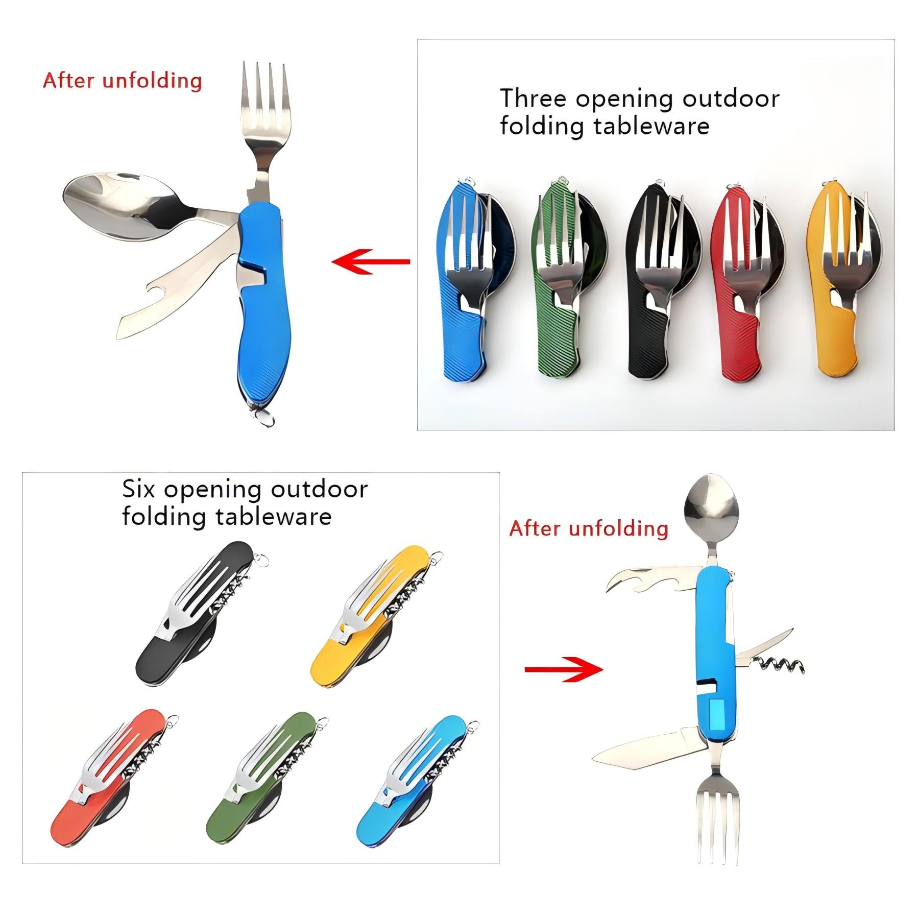 Multifunctional Outdoor Tableware