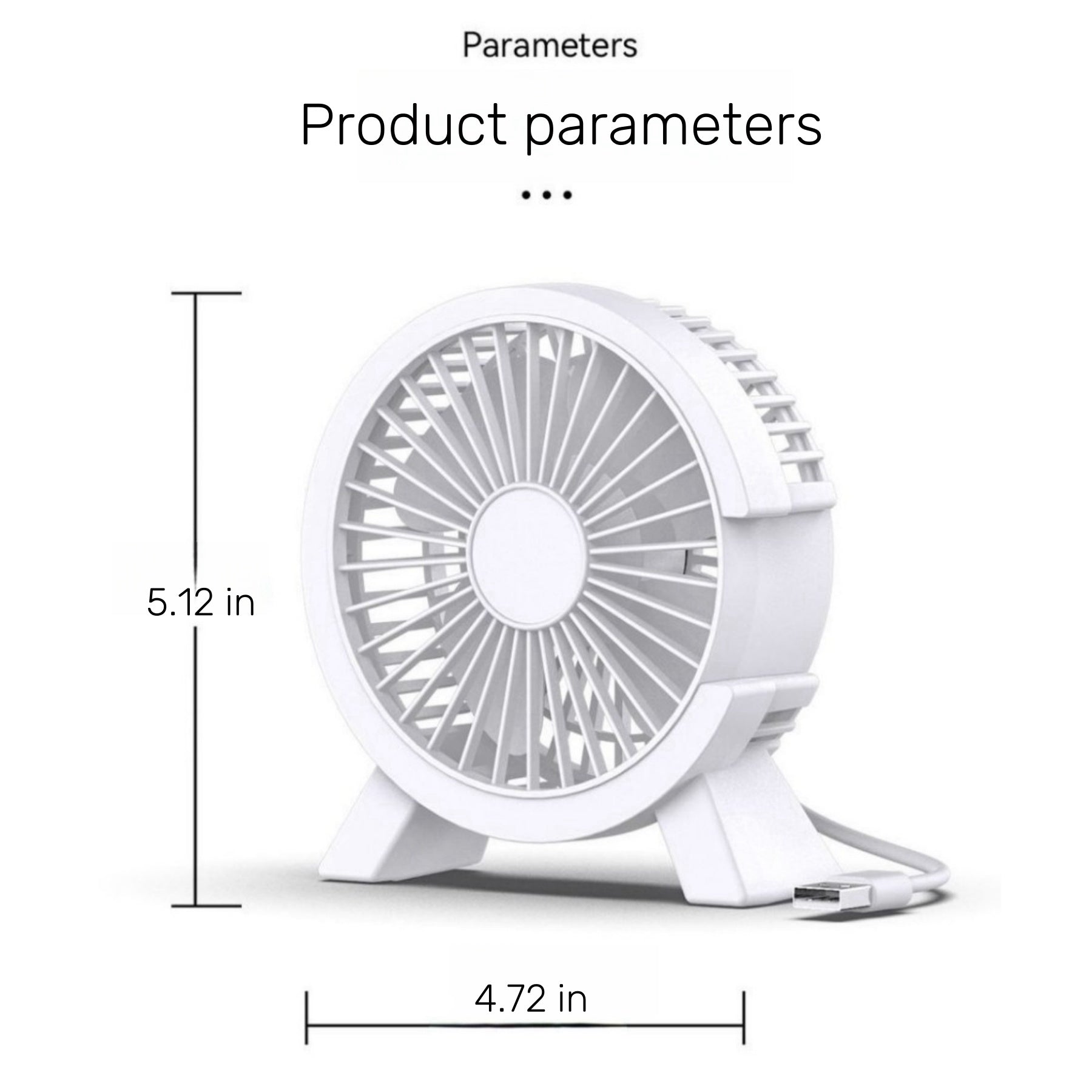USB Desktop Fan