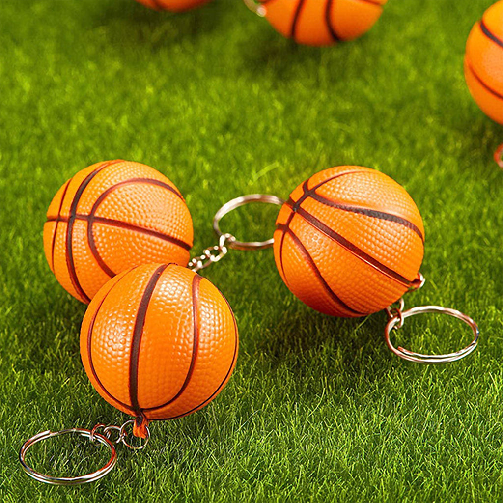 PU Basketball Key Ring