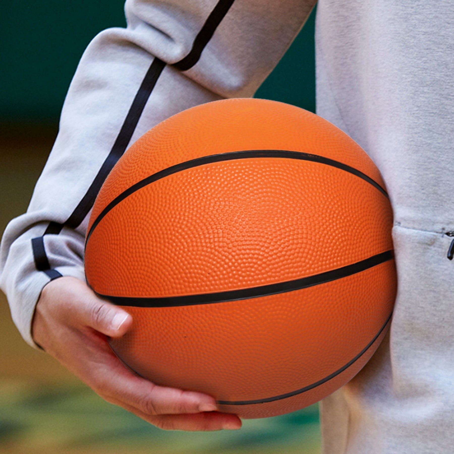 Size 7 Wear-Resistant Rubber Basketball
