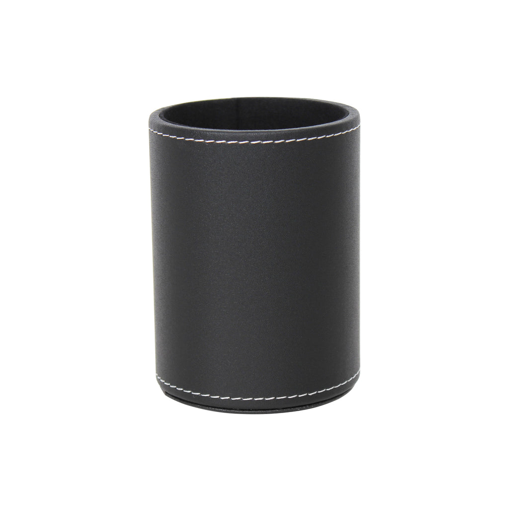 Pu Leather Round Pen Holder