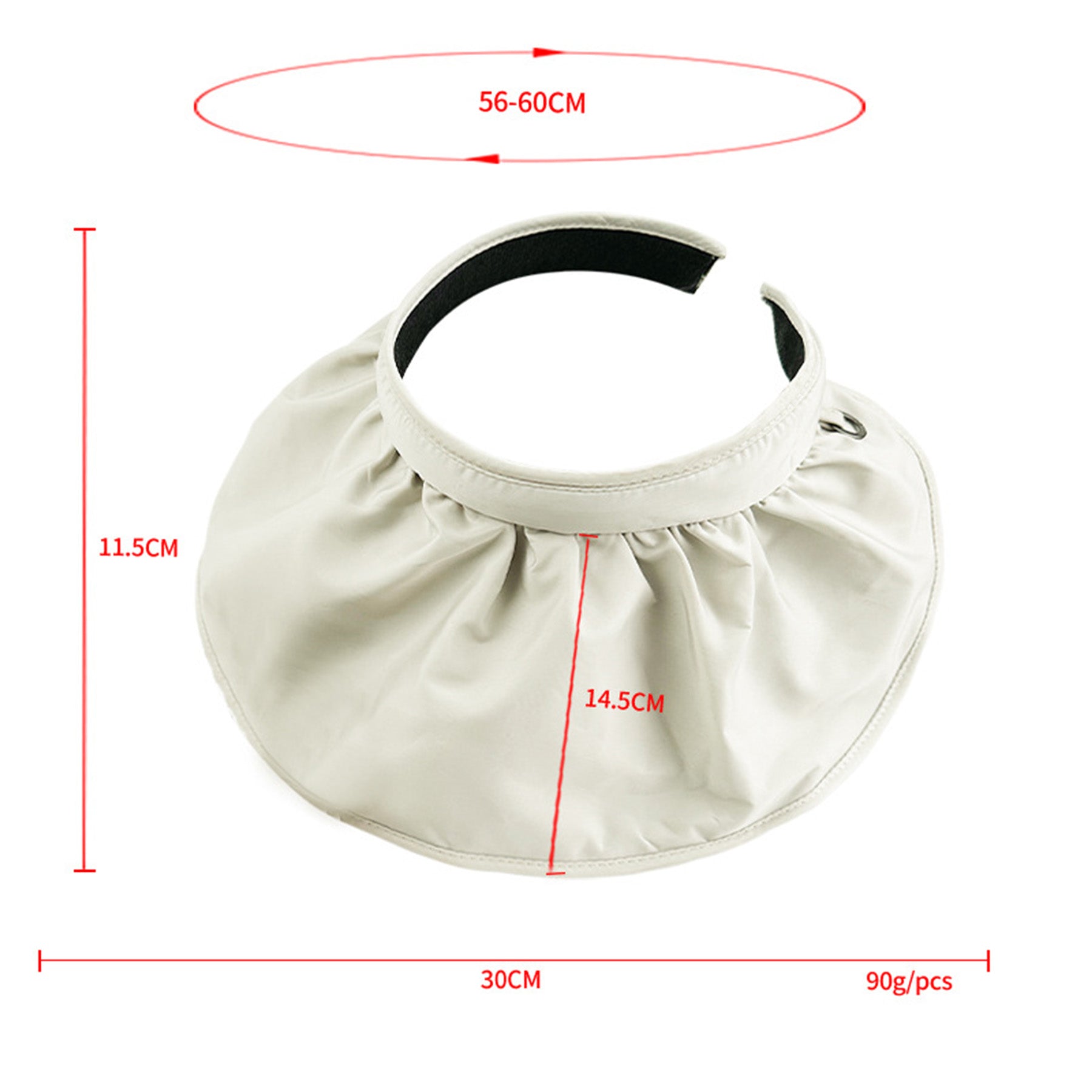 Big Brim Shell Empty Top Hat