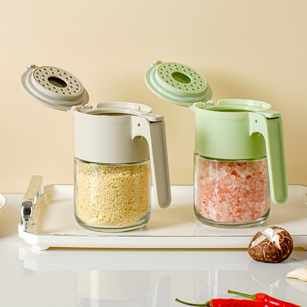 Glass Moisture - proof Seasoning Jars