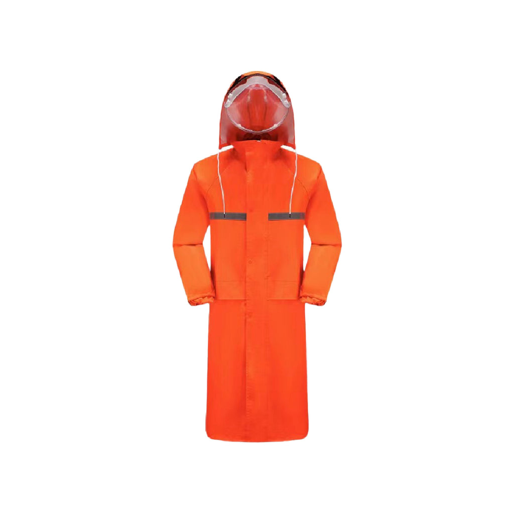Long One-Piece Stylish Cycling Raincoat