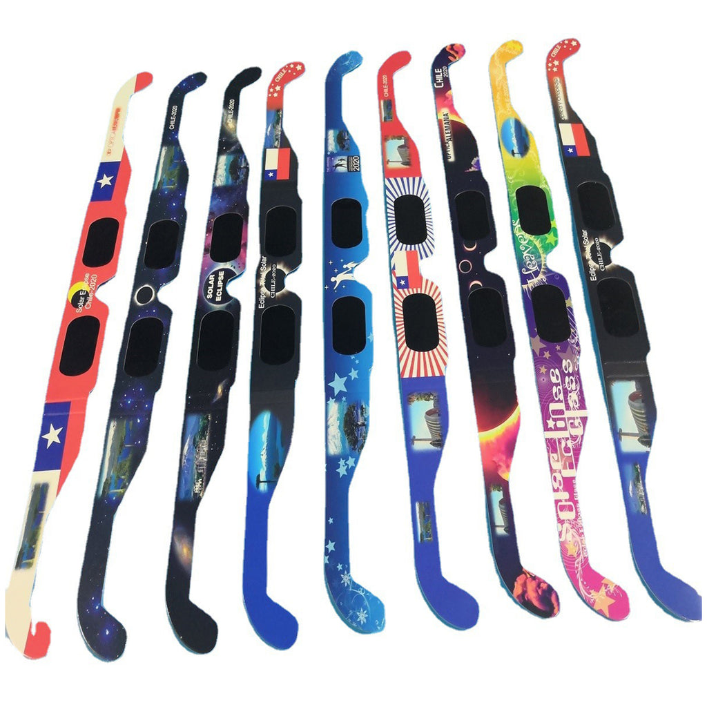 Colorful Solar Eclipse Glasses