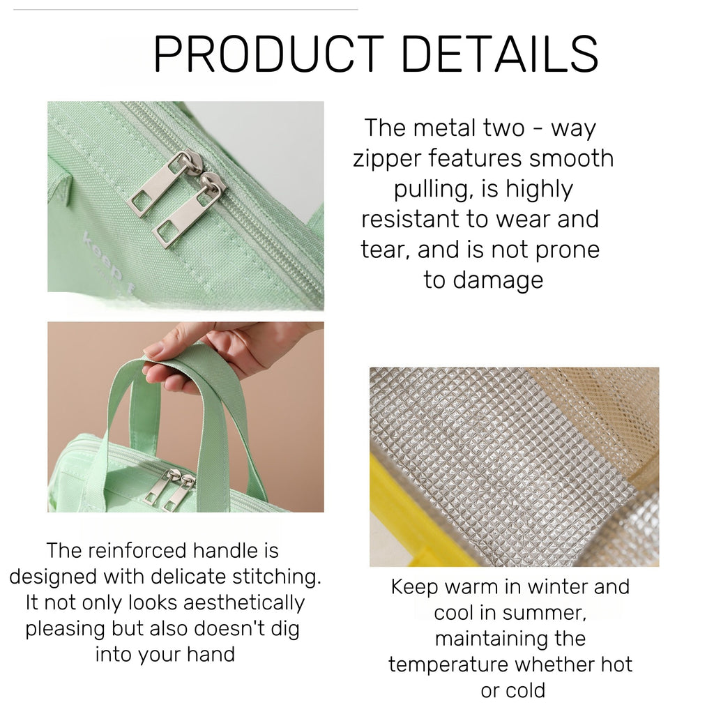 Portable And Large-Capacity Macaron-Colored Ice Bag