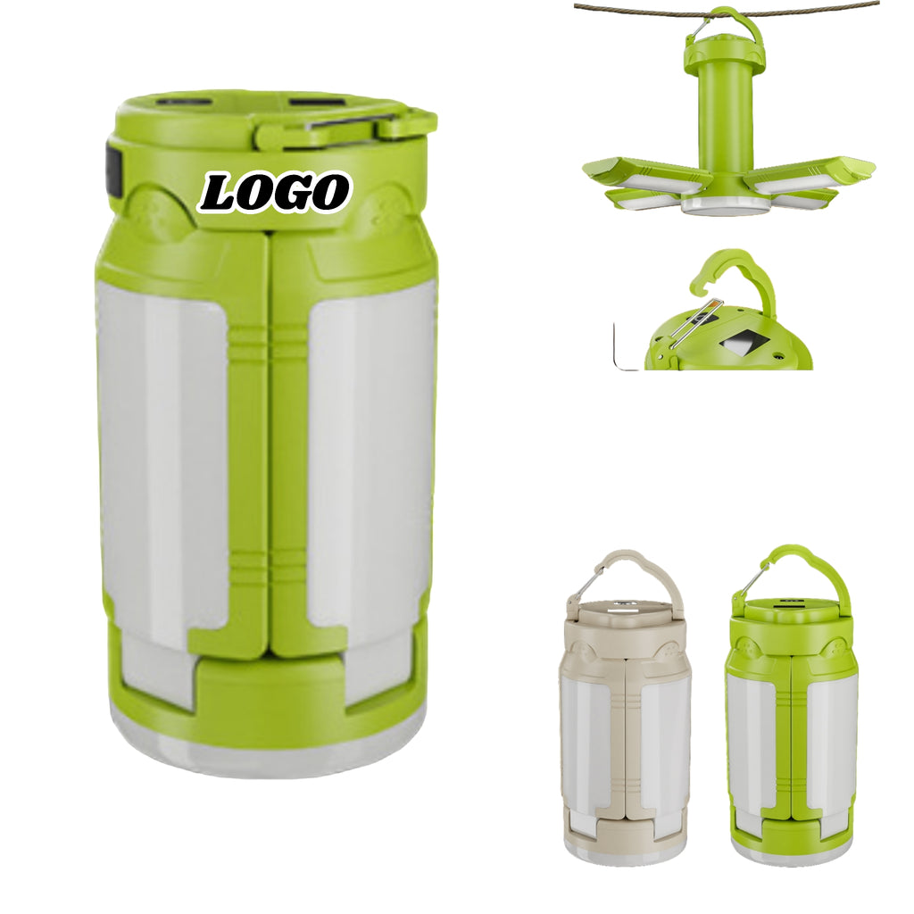 Foldable Camping Lantern 90° Waterproof Battery Display