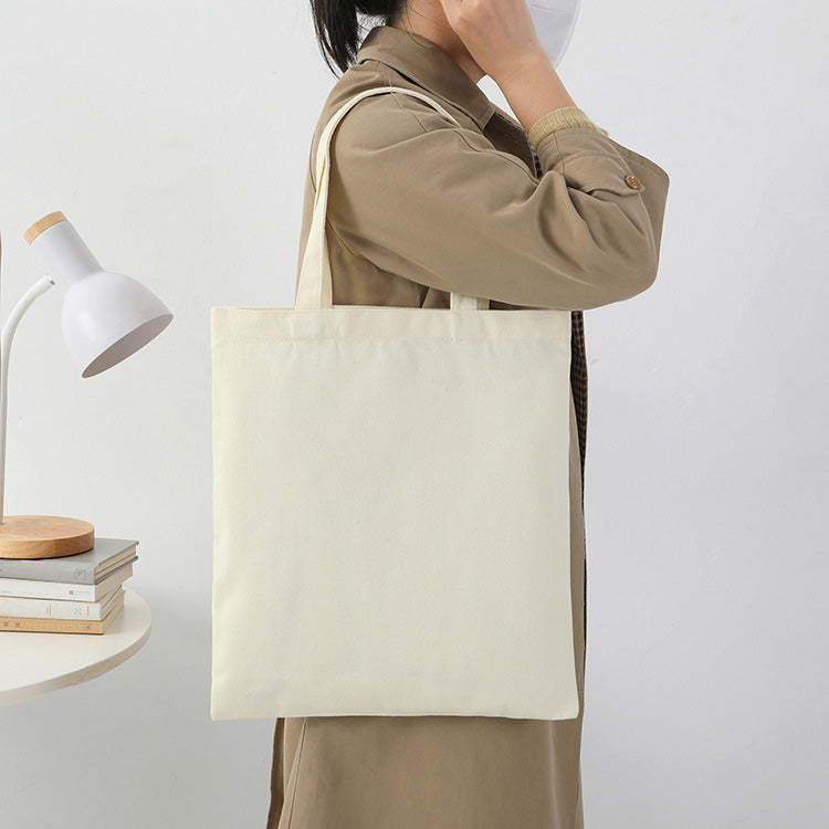 Natural Color Cotton Canvas Tote Bag