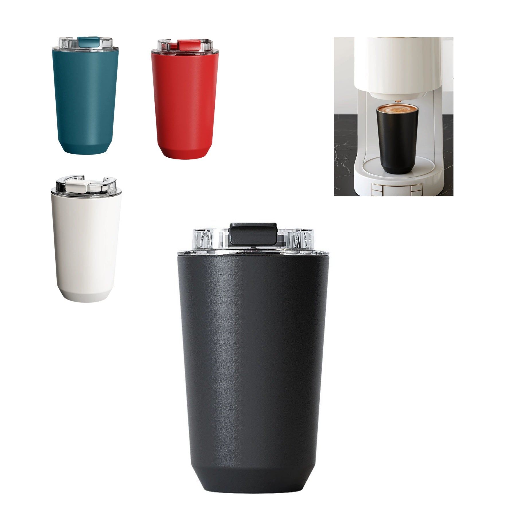 Car - mounted Mini Flip - top Pocket Cup