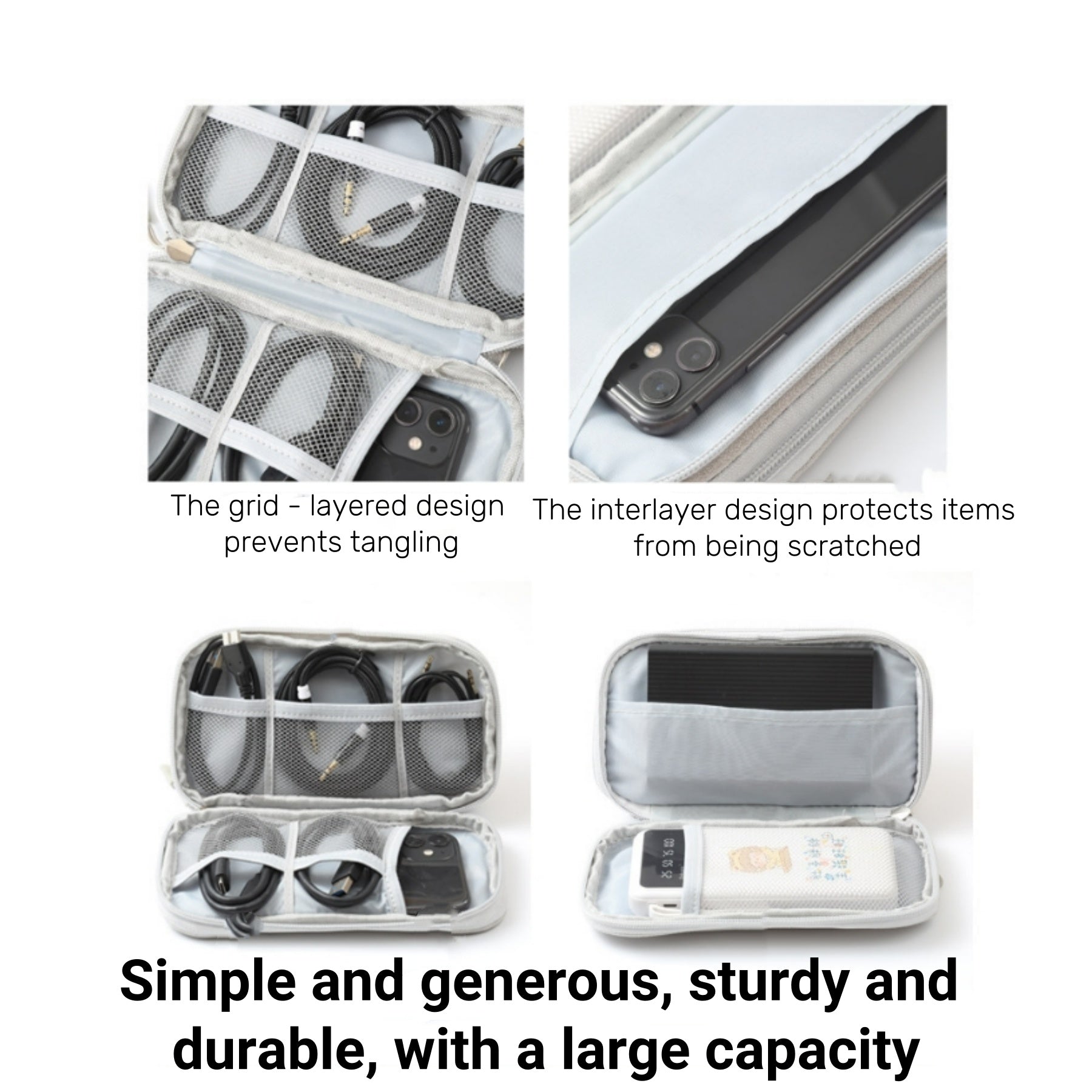 Data Cable Storage Bag