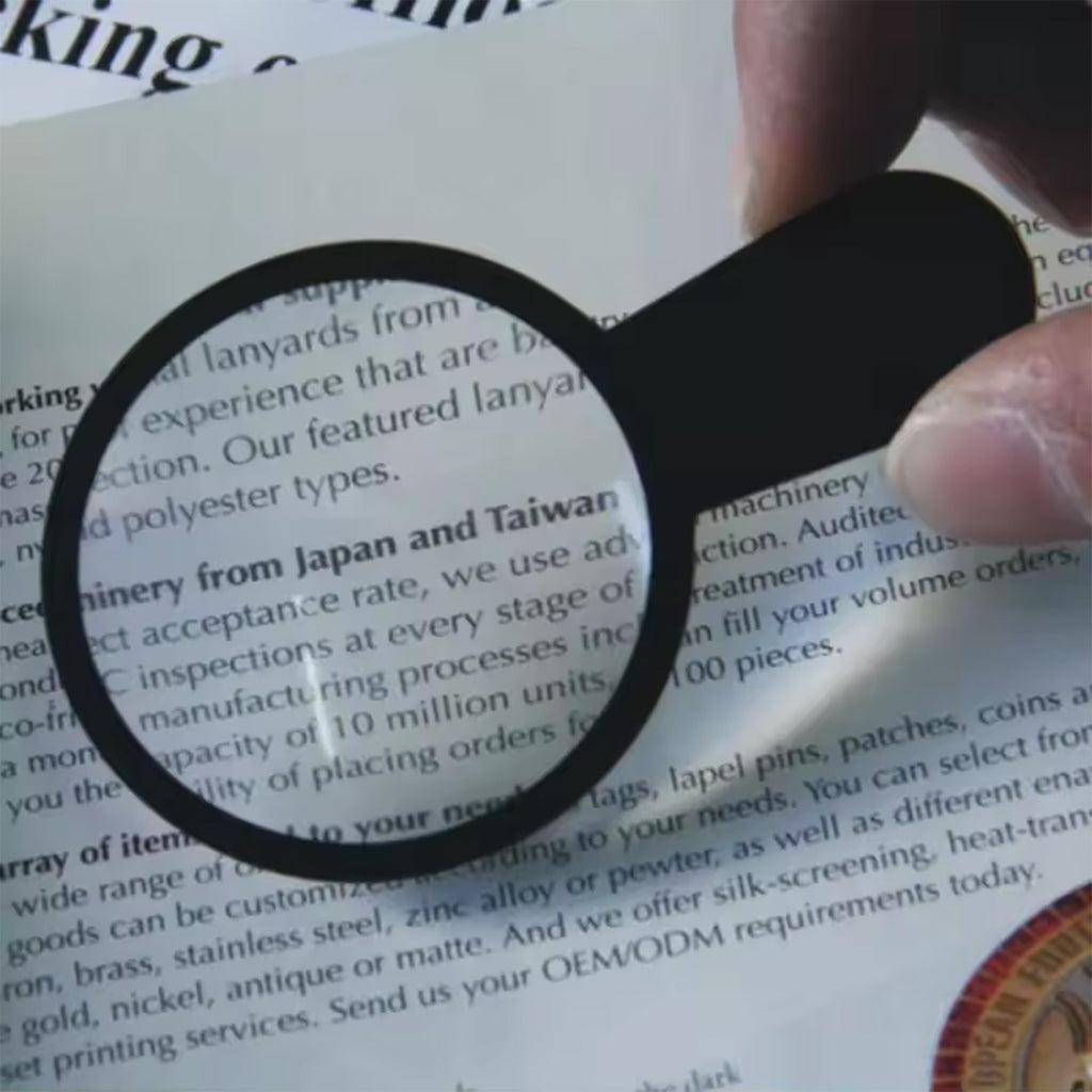 Round Reading Magnifying Glass Bookmark