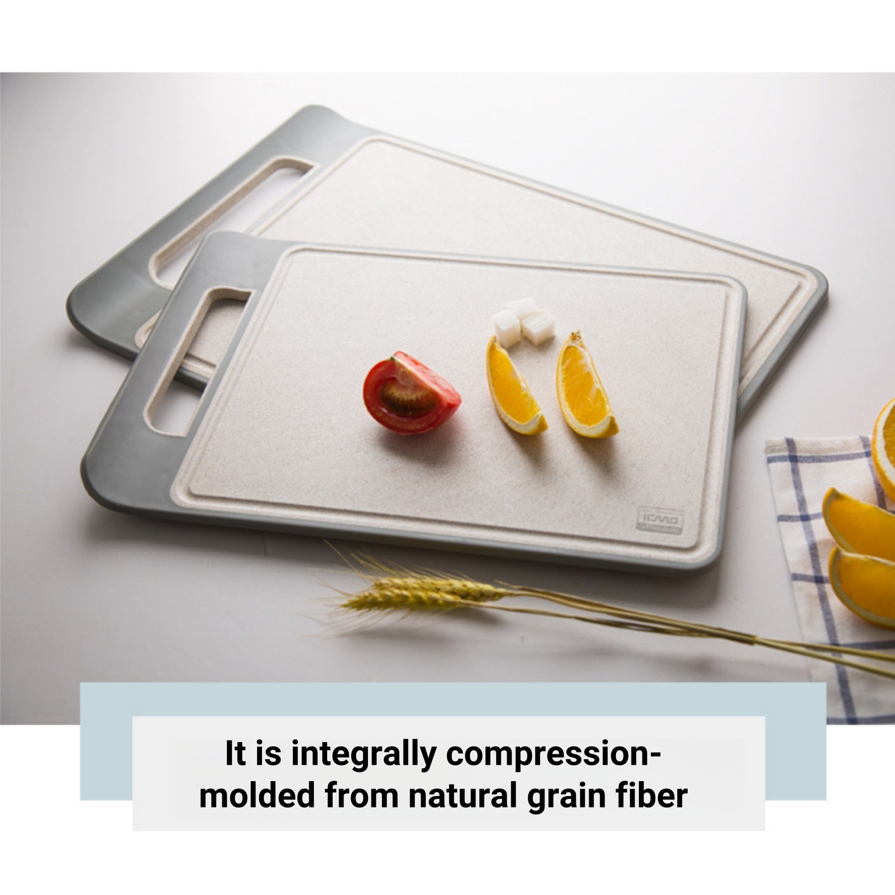Natural Wheat Straw Chopping Board