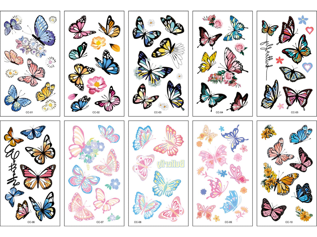 Diverse Themes Temporary Tattoo Stickers