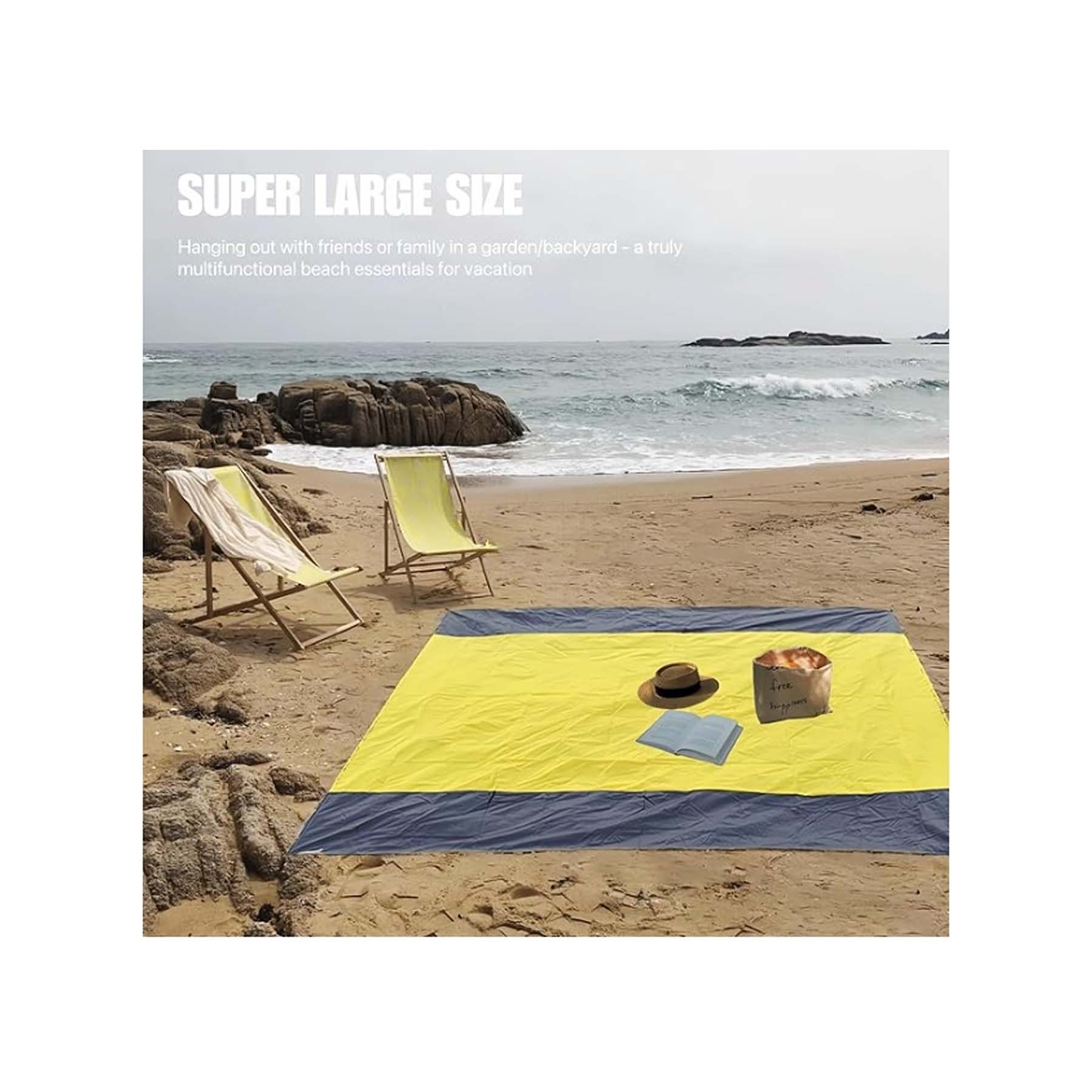 Two Tone Spliced Picnic Mat