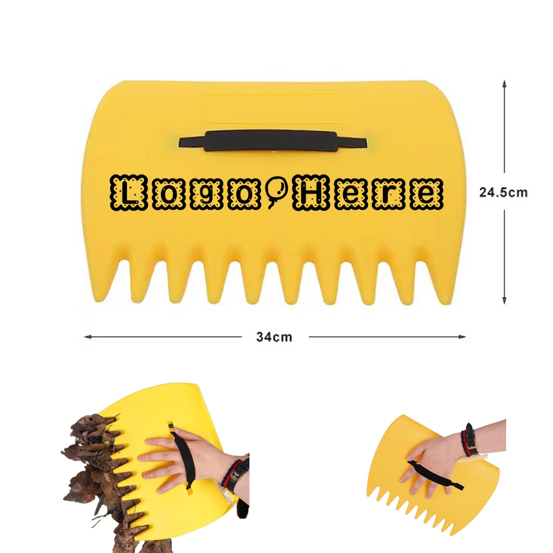 Plastic Garden Leaf Rake Cleaner