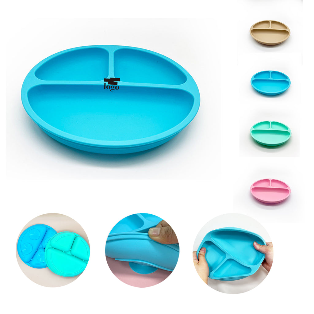 Silicone Round Suction Plate