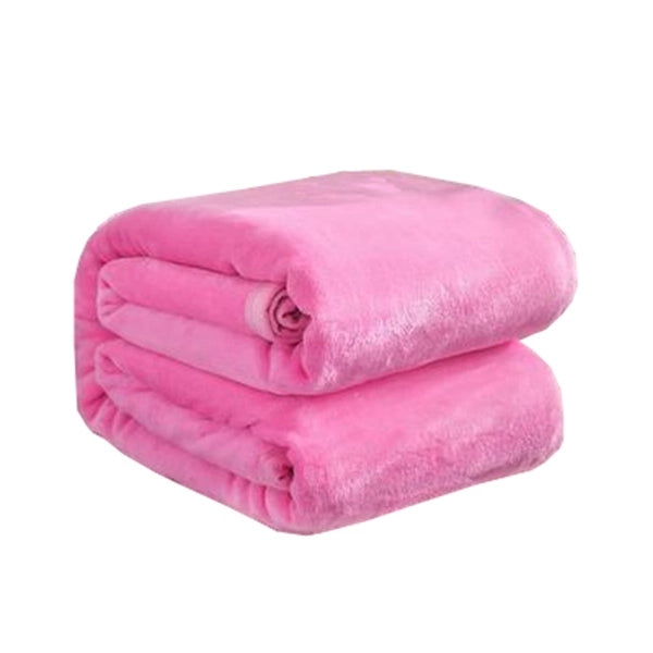 47" x 78" Super Soft Solid Flannel Blanket