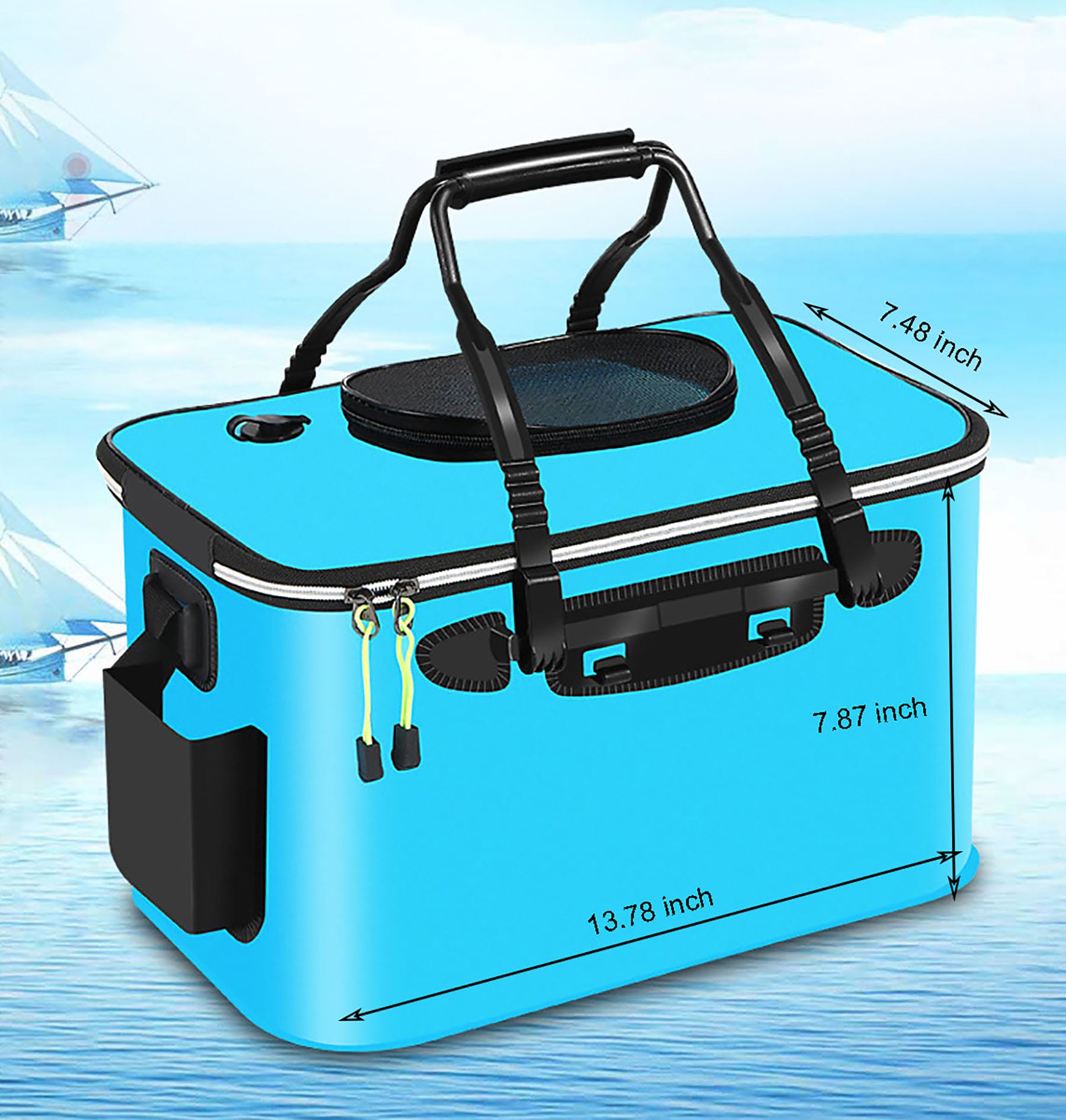 Outdoor Folding EVA Fishing Bucket