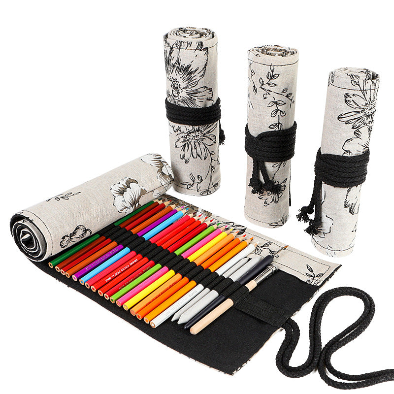 Natural Canvas Roll Large Artist Sketch Tools