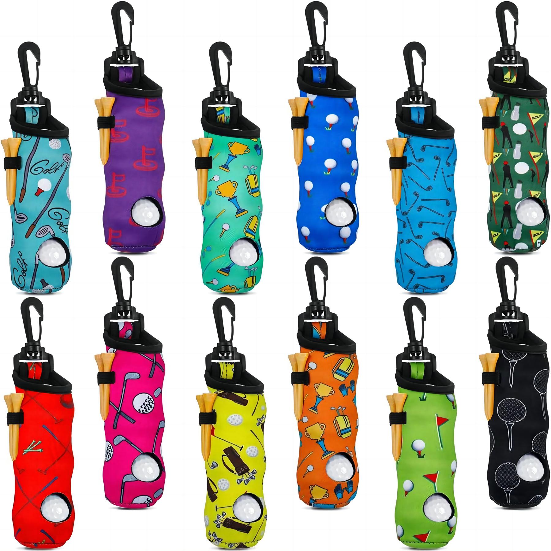 Golf Ball Pouch With Hook