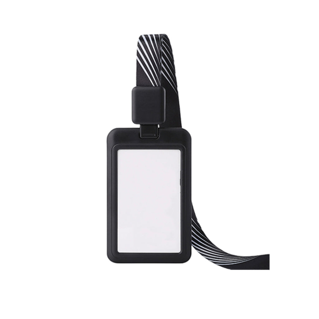 Plastic ID Card / Badge Card Holder With Lanyards