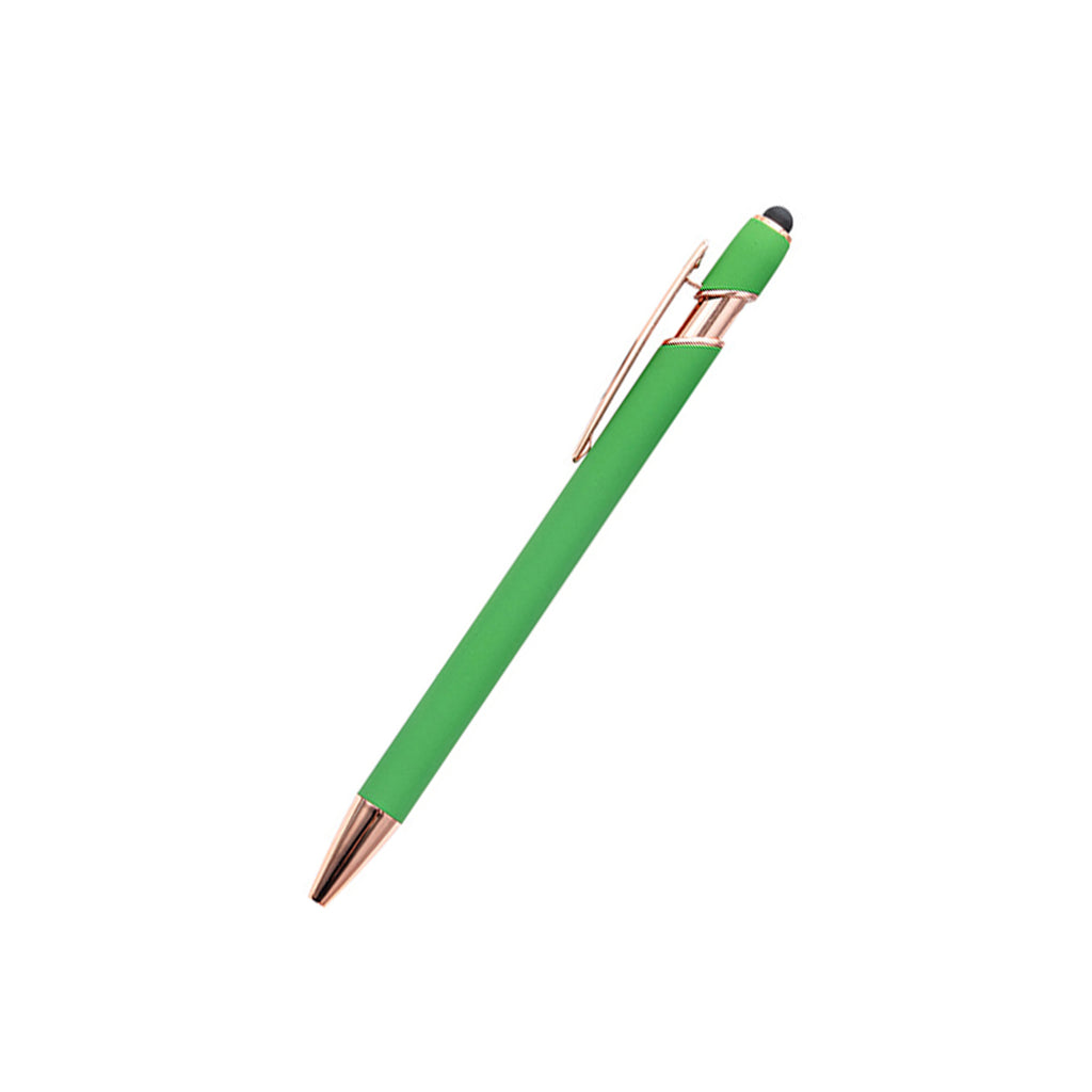 Aluminum Rod Press Touch Multifunctional Ballpoint Pen