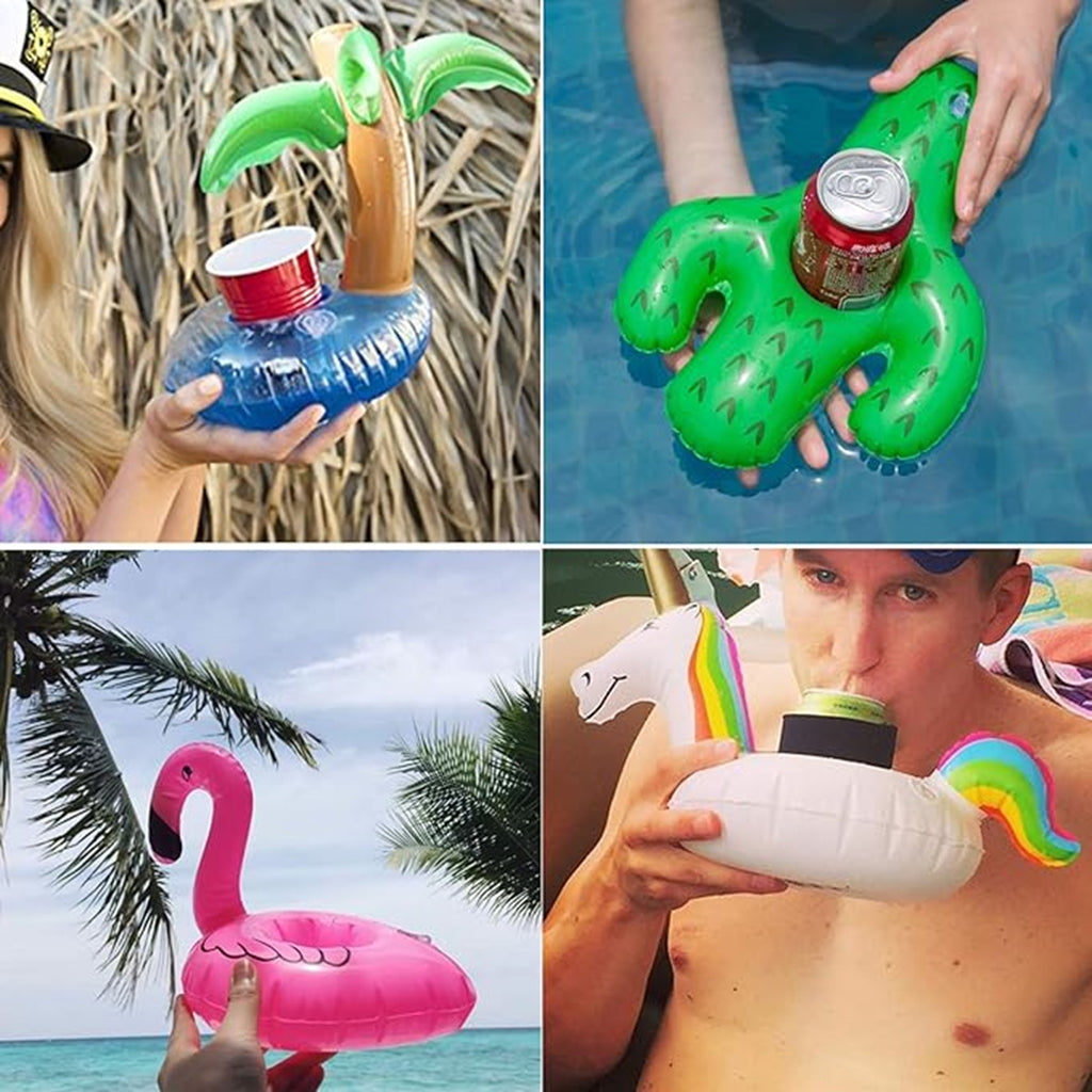 Inflatable All Kinds Of Floating Cup Holders Water Trays