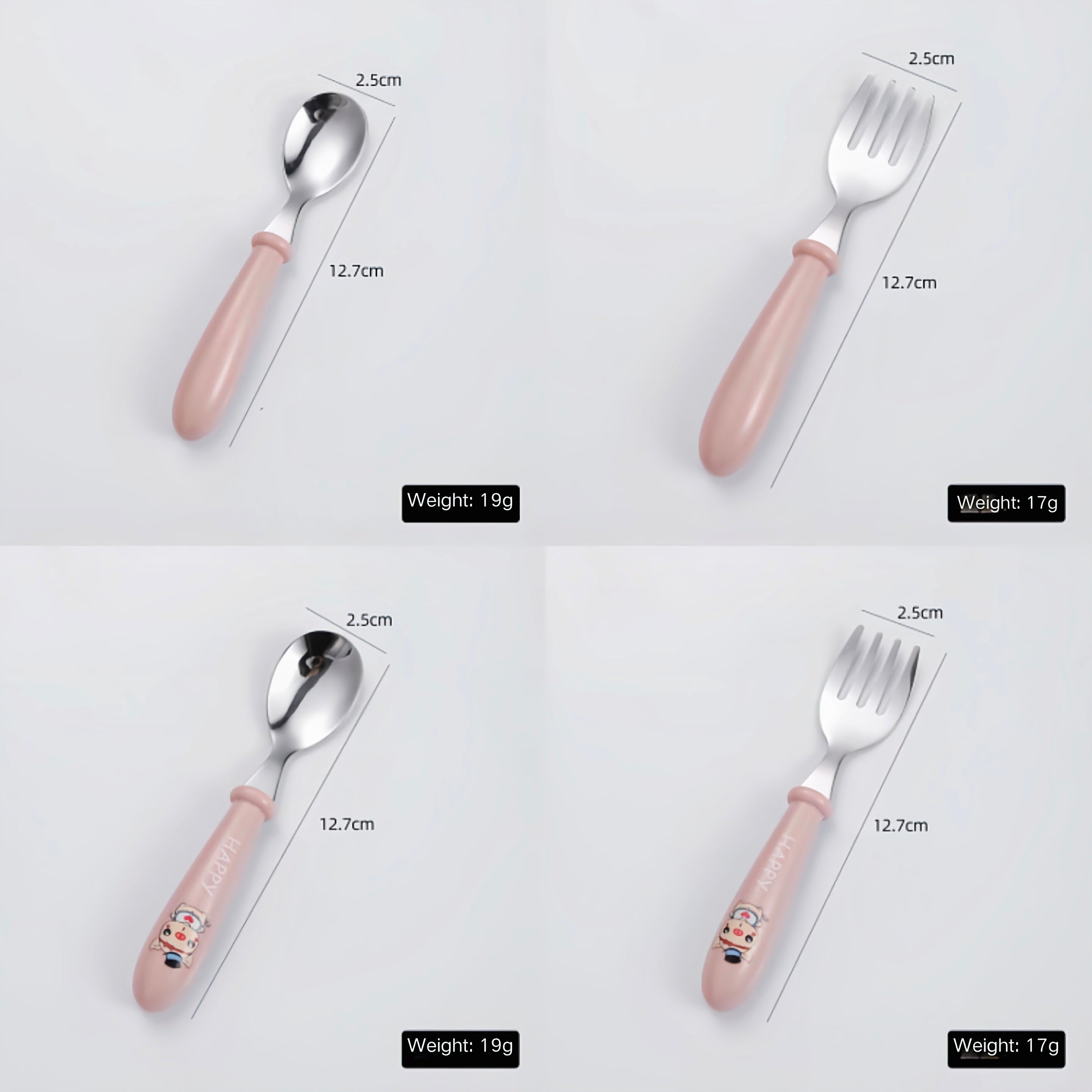 304 Stainless Steel Kids Tableware