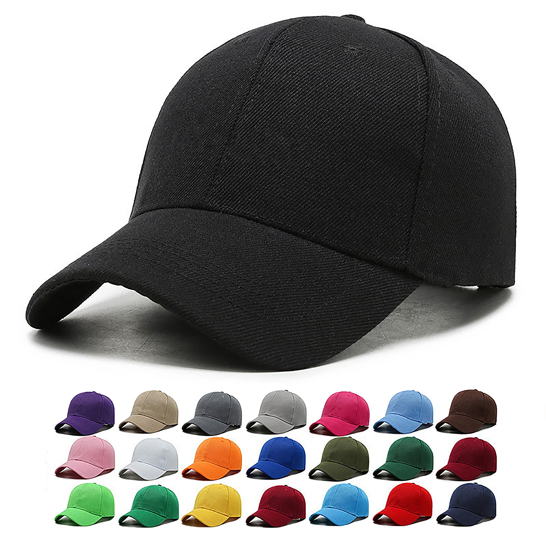 5-Panel Low-Profile Unstructured Twill Baseball Cap