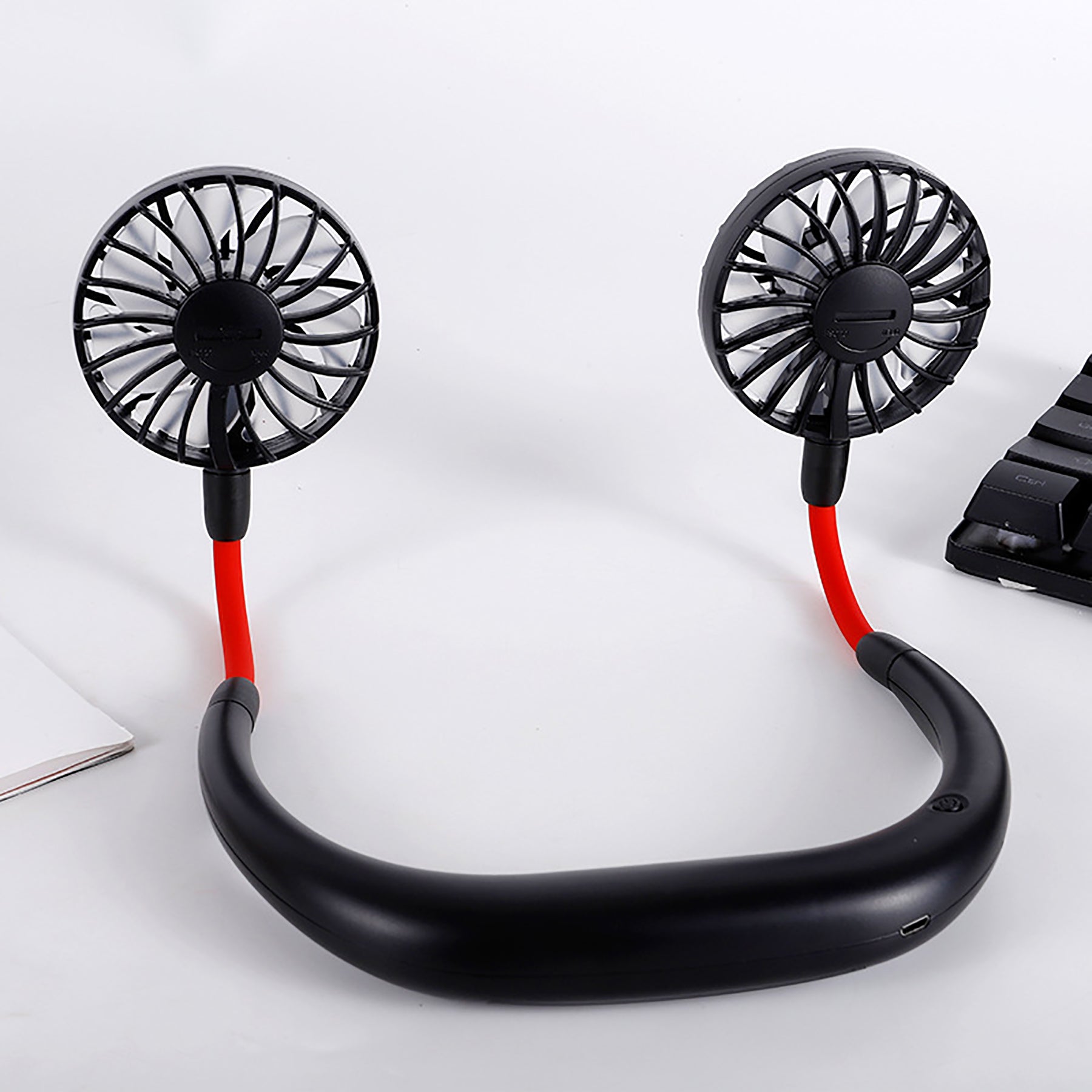Rechargeable Portable Mini Usb Neck Fan