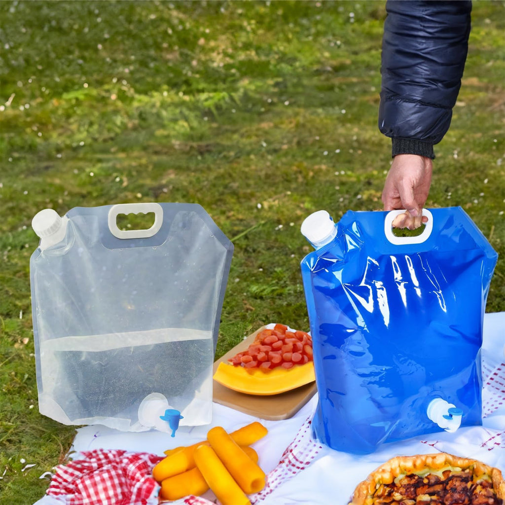 5L Outdoor Portable Folding Water Bag Collapsible Water Tank