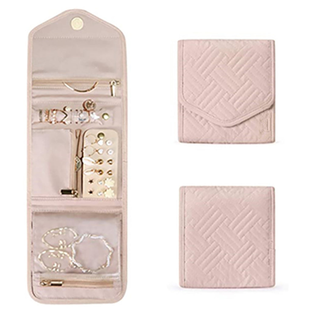 Travel Jewellery Organizer Roll Bag