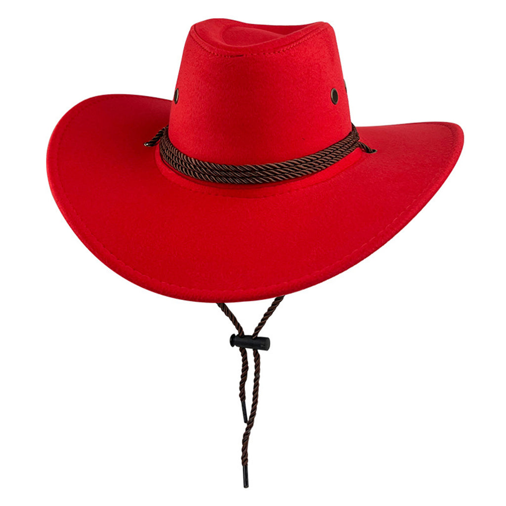 Vintage Wide-Brimmed Western Cowboy Hat