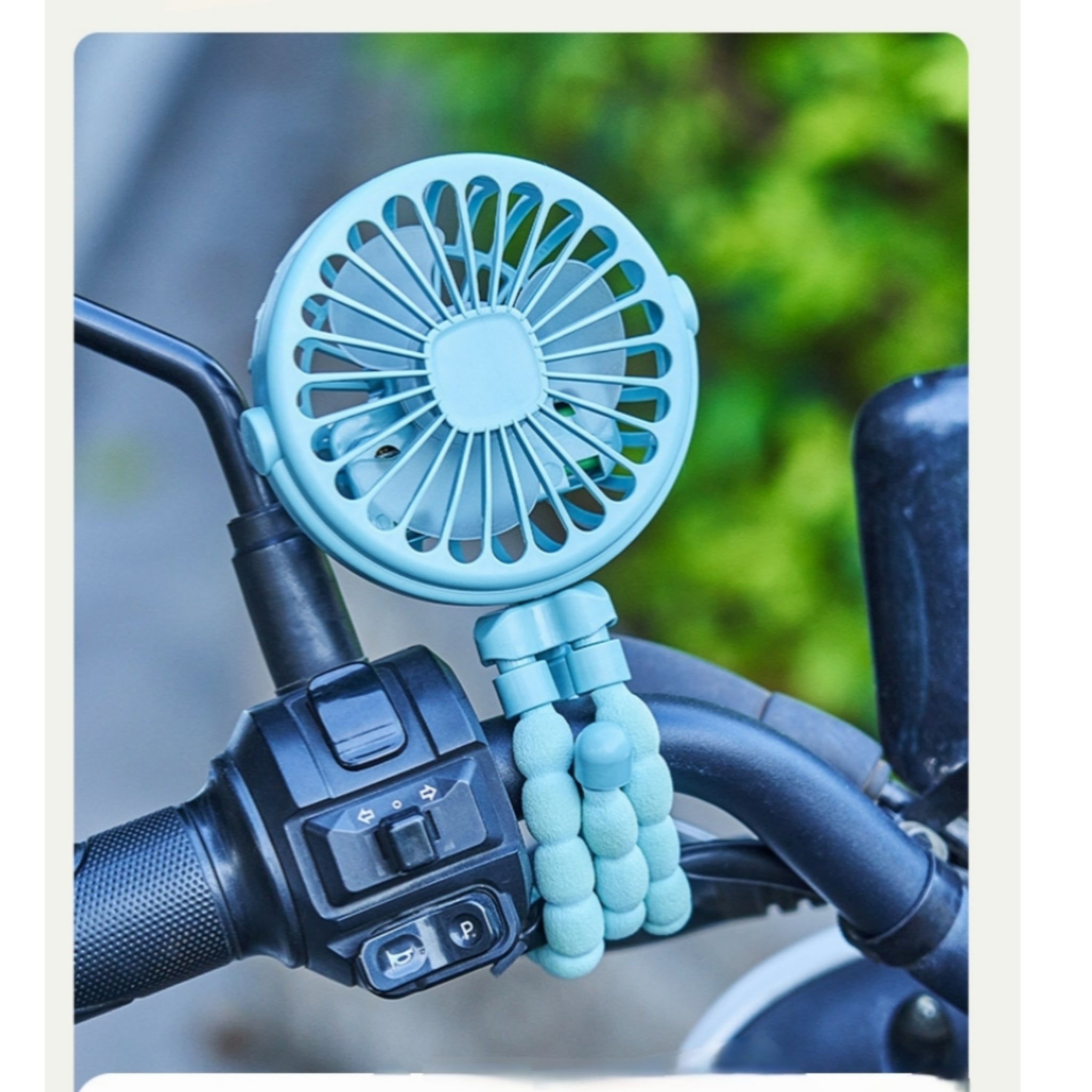 USB Charged Lithium Battery Octopus Mini Fan