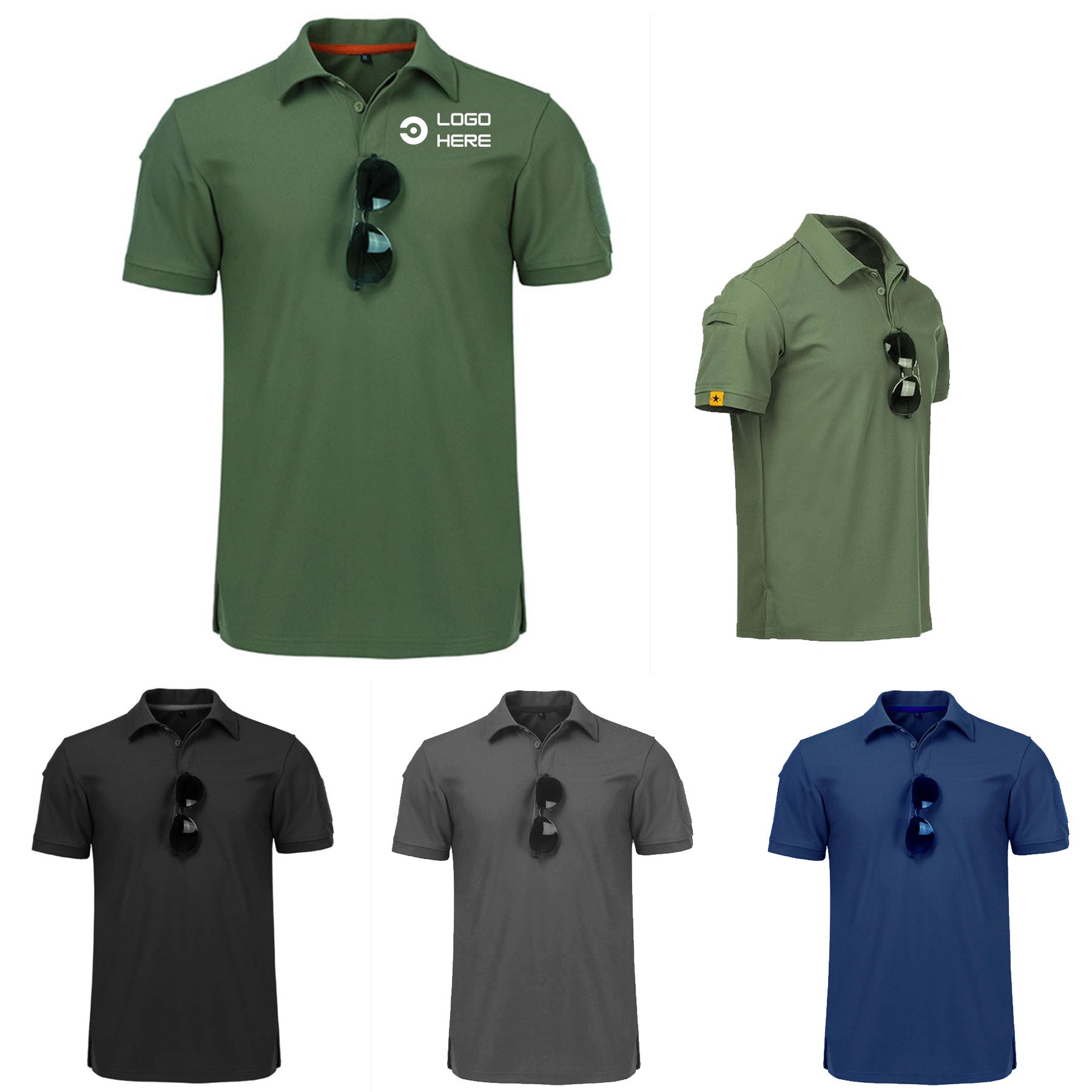 Polo Shirt Short Sleeve Sports T-Shirt