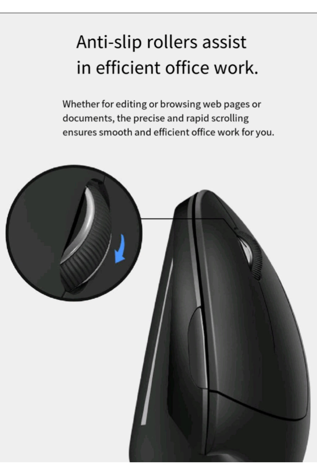 Wireless 2.4G Vertical Mouse