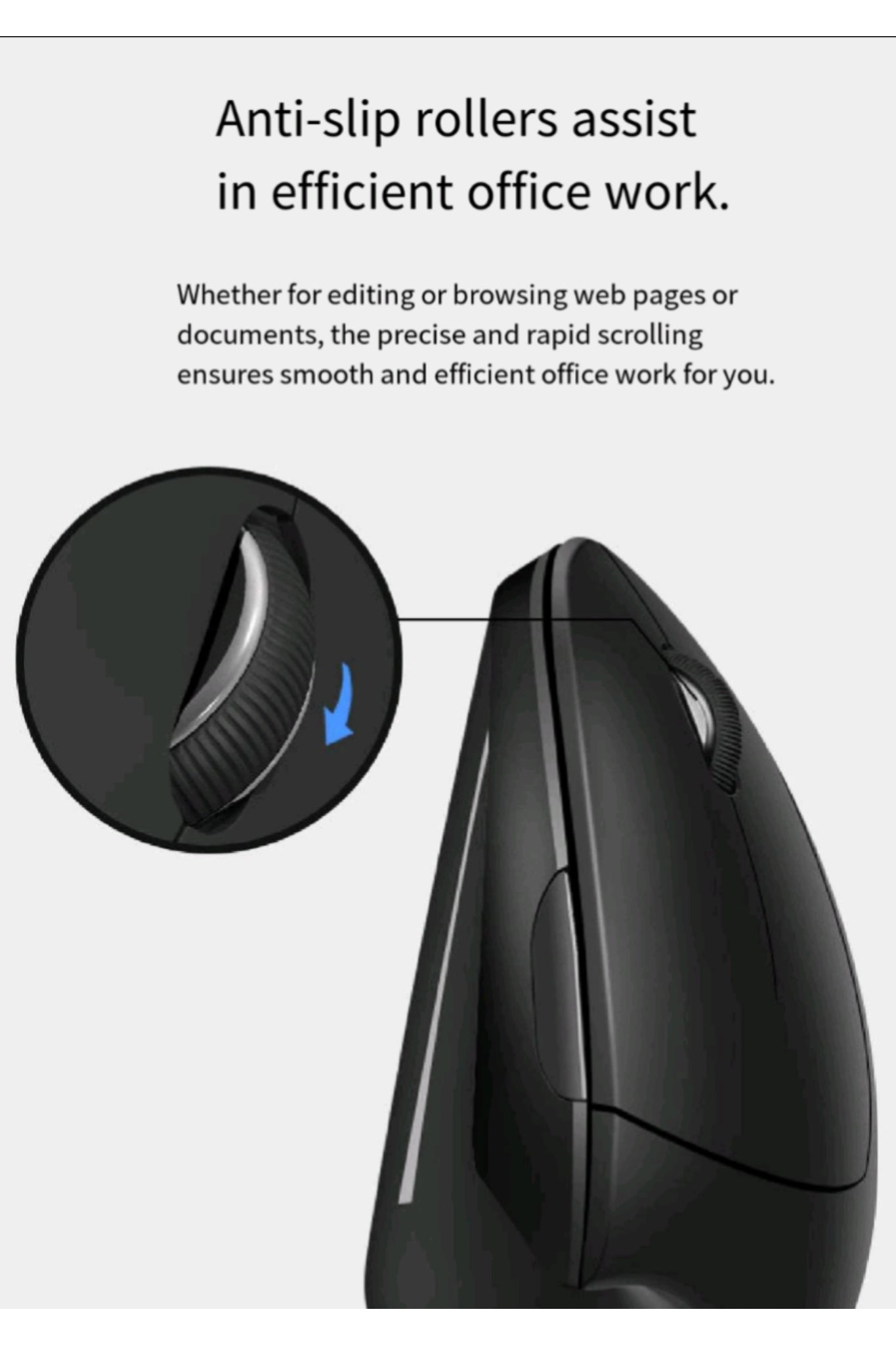 Wireless 2.4G Vertical Mouse