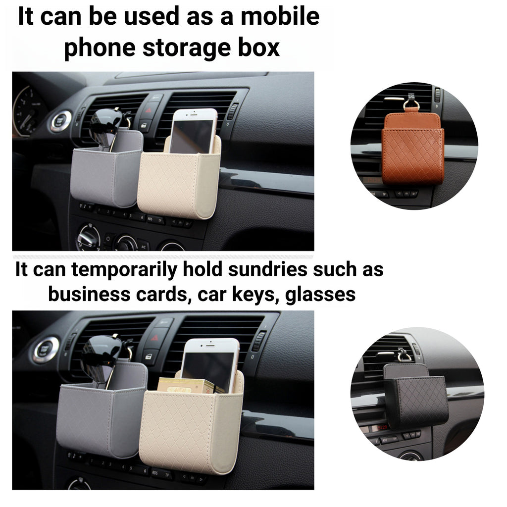 Car Air Vent Storage Box