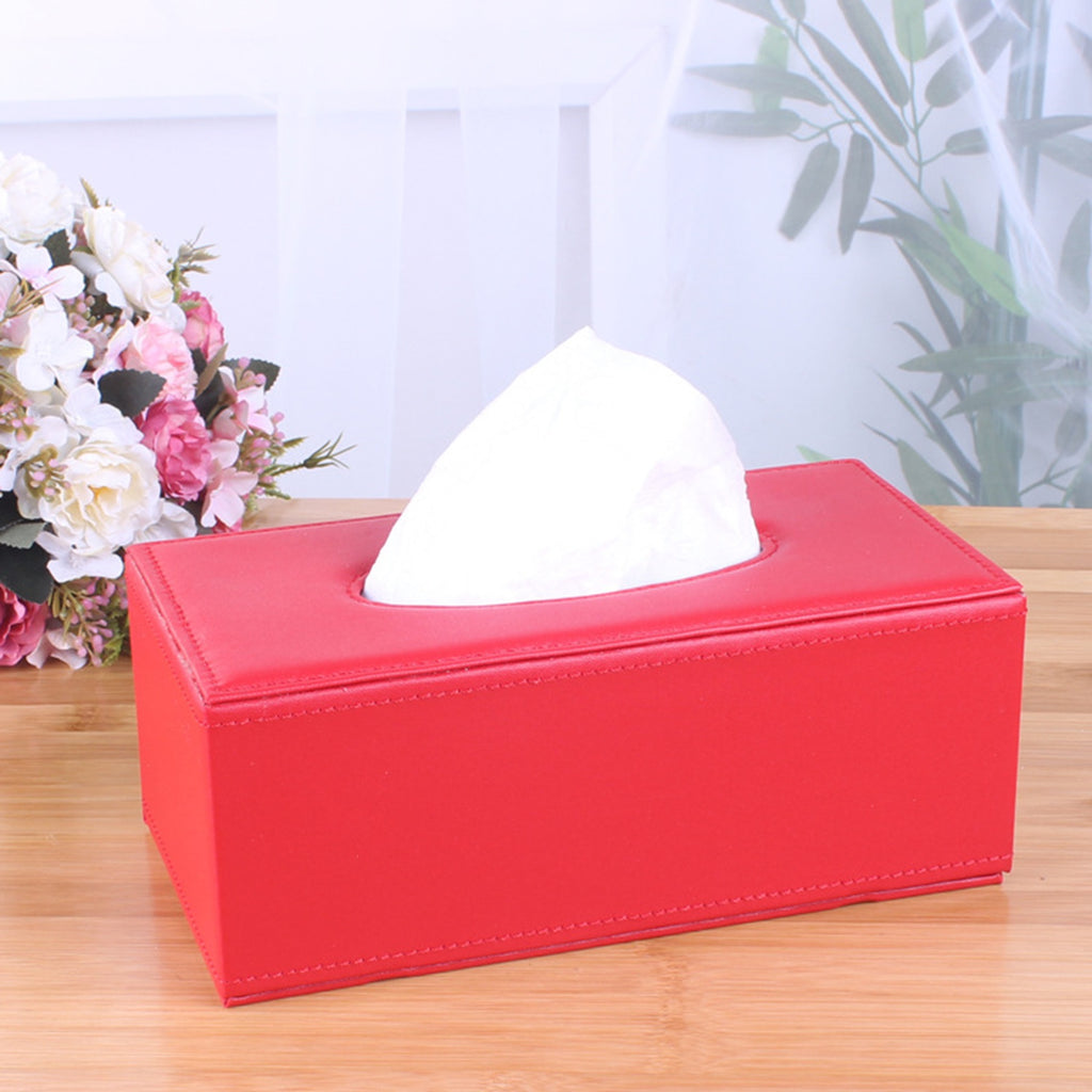 Leather Tissue Box