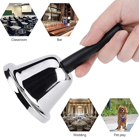 Electroplate Hand Bell
