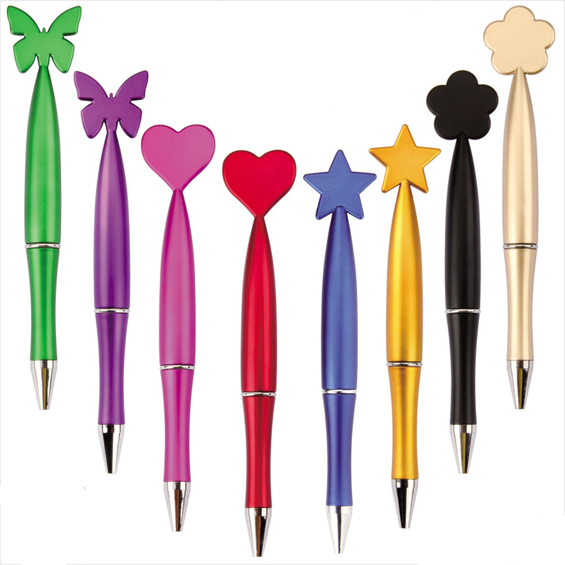 Plastic Rotary Star Ballpoint Pen