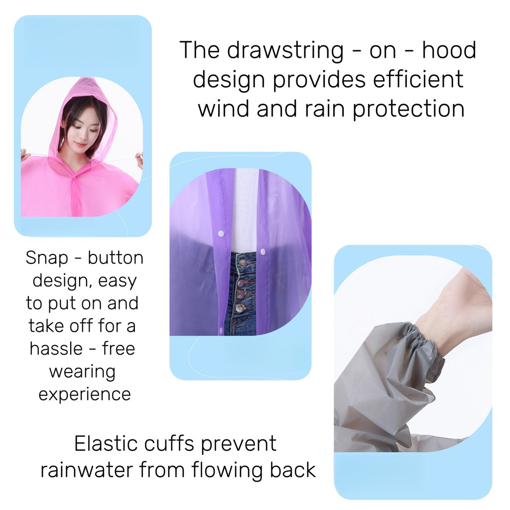 Thickened EVA One - Piece Raincoat