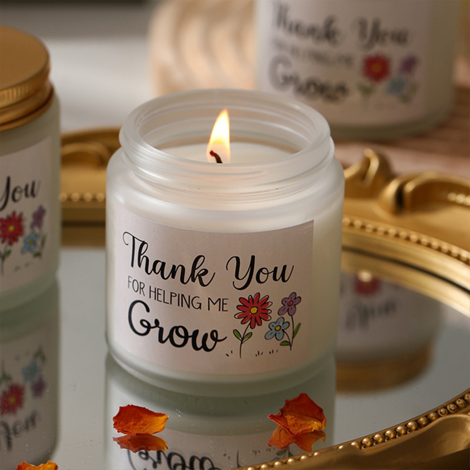 Prosperity Scented Soy Candle In Jar