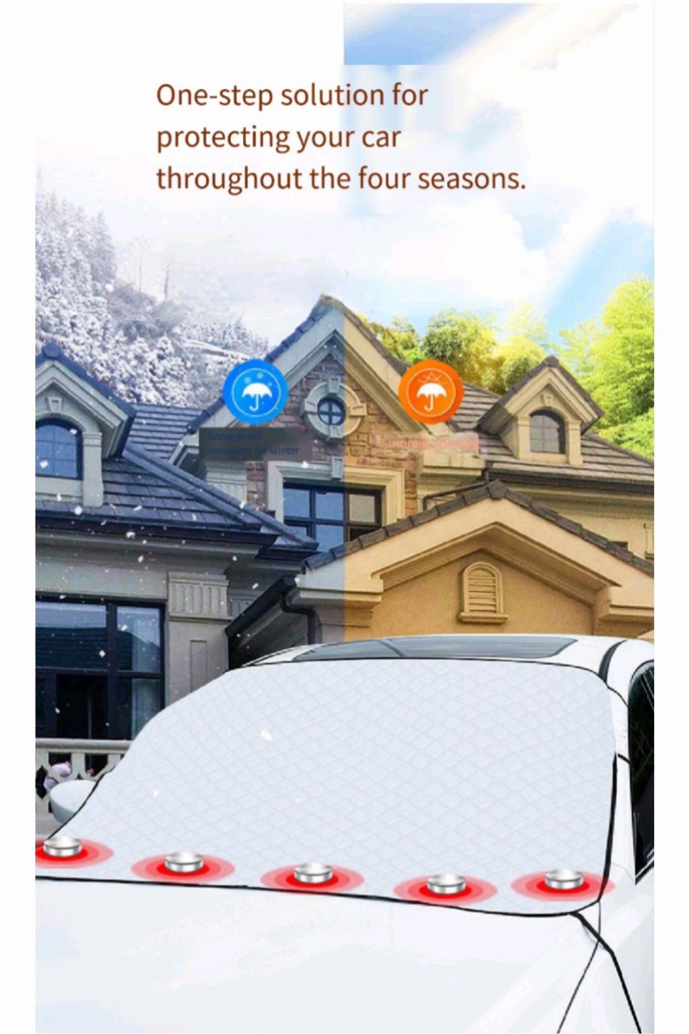 Half Cover Car Cover Sunshade