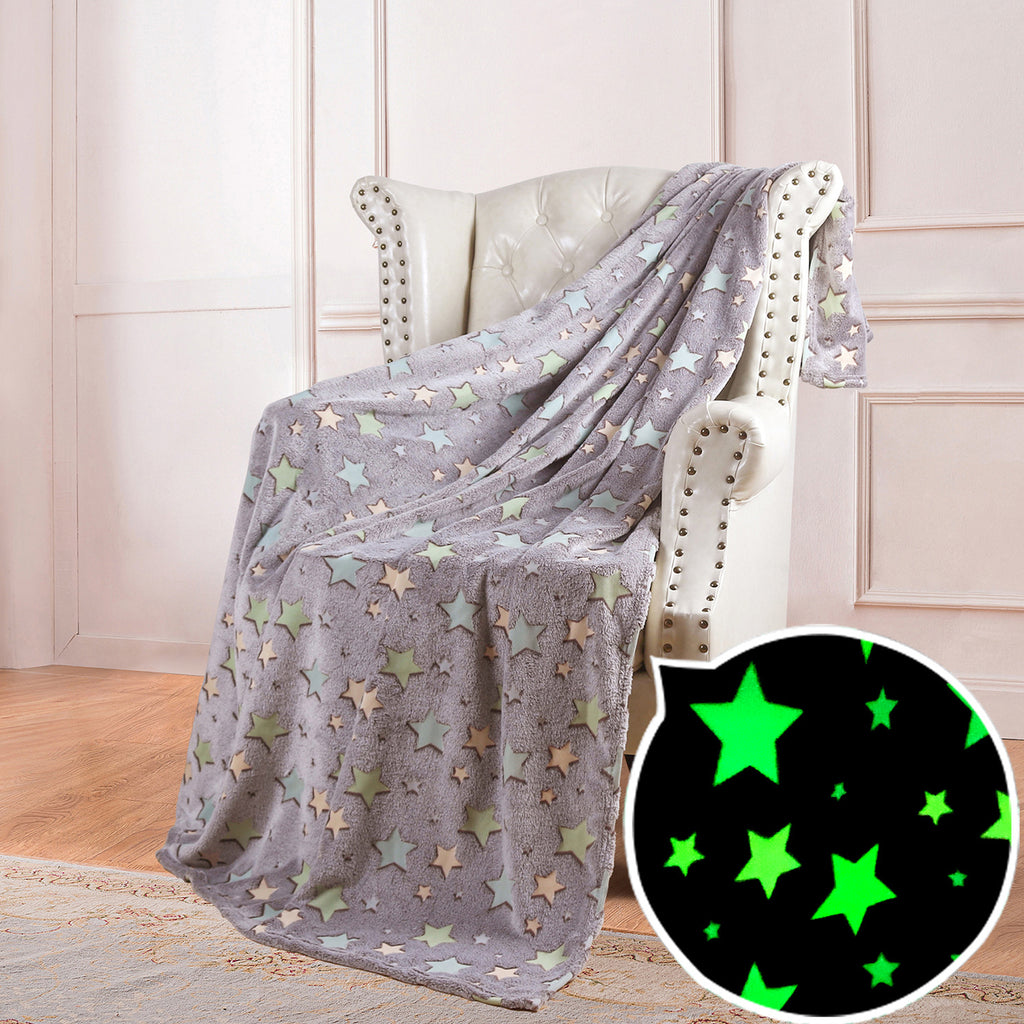 Double Flannel Glow-In-The-Dark Blanket