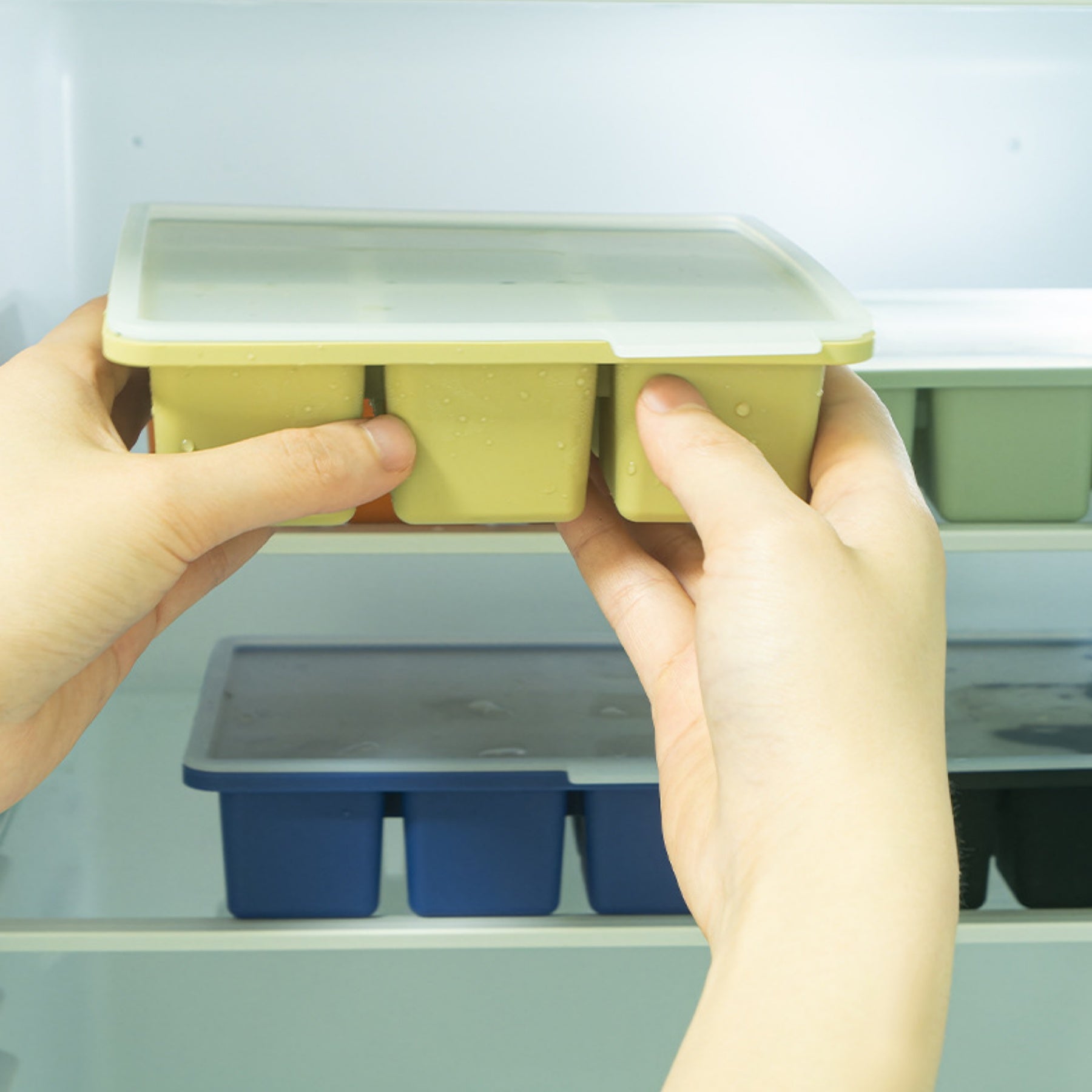 Silicone Square Ice Cube Mold