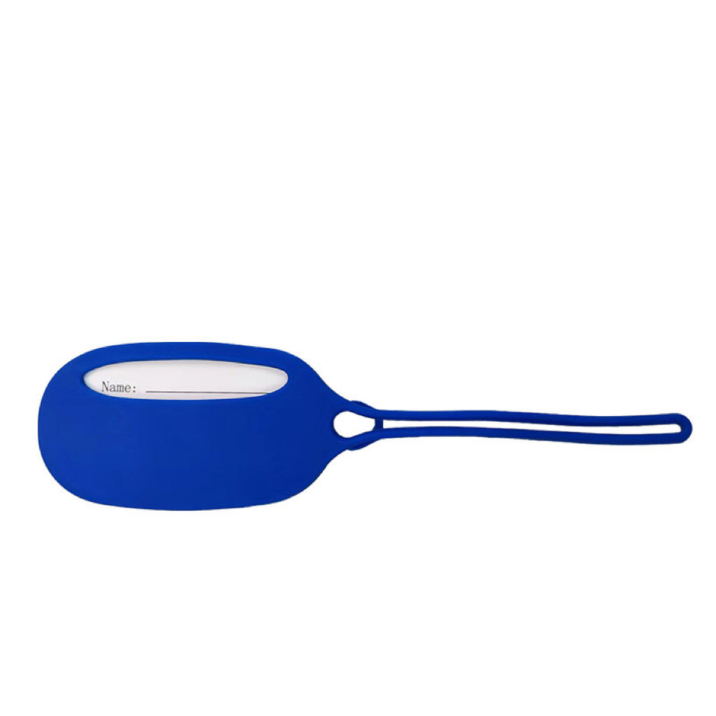Oval Silicone Luggage Tag