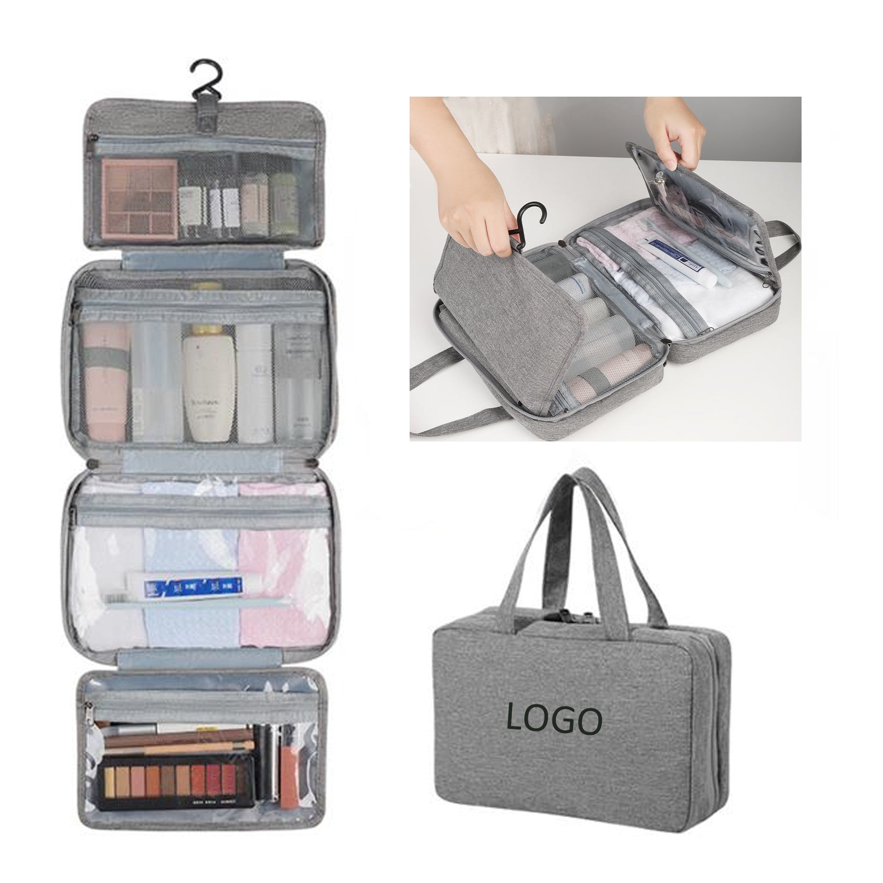 Large Hanging Travel Toiletry Bag